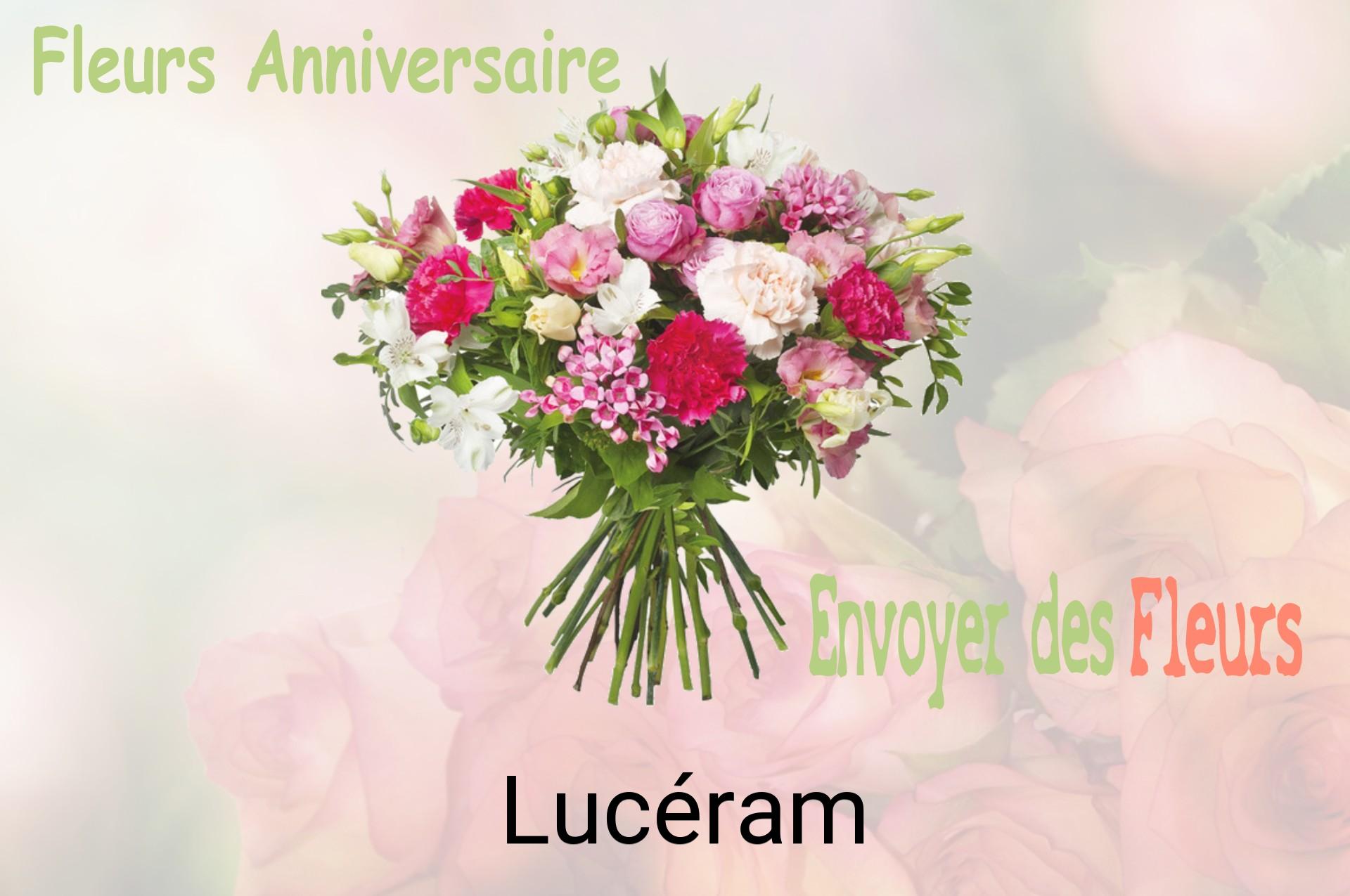 Bouquet de fleurs d’anniversaire livré à Lucéram