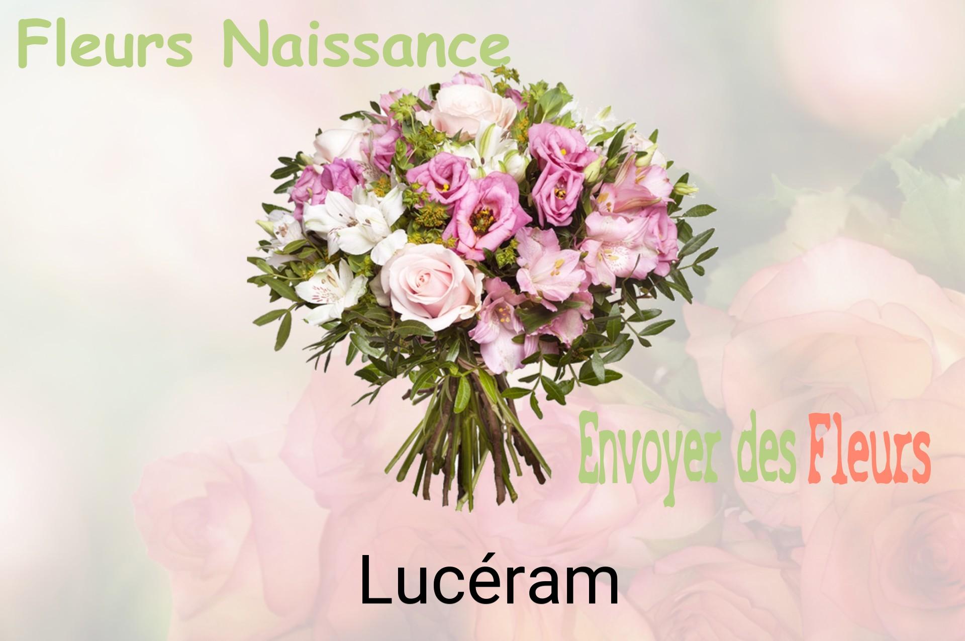 Bouquet de fleurs de naissance livré à Lucéram